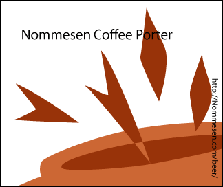 Nommesen Coffee Porter label
