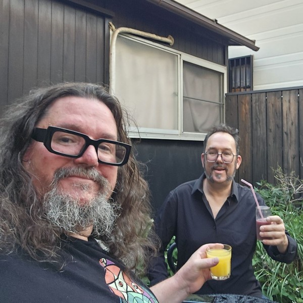 Me in front of our Kyoto house