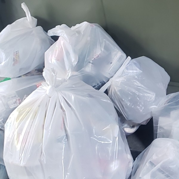 Bags of trash